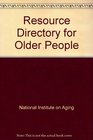 Resource Directory for Older People