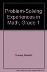 ProblemSolving Experiences in Mathematics Grade 1/Teacher Sourcebook and Blackline Master Booklet