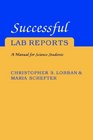 Successful Lab Reports  A Manual for Science Students
