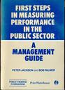 First Steps in Measuring Performance in the Public Sector A Management Guide