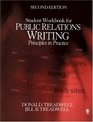 Student Workbook for Public Relations Writing Principles in Practice