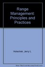 Range Management Principles and Practices