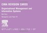 CIMA Revision Cards Organisational Management and Information Systems First Edition