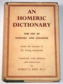 An Homeric Dictionary