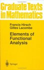 Elements of Functional Analysis