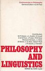 Philosophy and Linguistics