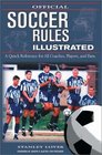 Official Soccer Rules Illustrated A Quick Reference for All Coaches Players and Fans