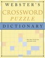 Webster's Crossword Puzzle Dictionary