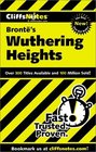 CliffsNotes Bronte's Wuthering Heights