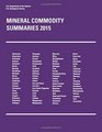 Mineral Commodity Summaries 2015