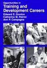 Opportunities in Training  Development Careers
