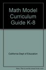 Math Model Curriculum Guide K8