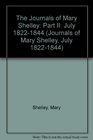 The Journals of Mary Shelley 18141844 18221844