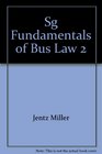 Sg Fundamentals of Bus Law 2