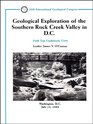 Geological exploration of the southern Rock Creek Valley in DC Washington DC July 13 1989