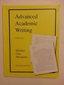 Advanced Academic Writing Vol 1 Student Manual