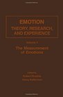 Emotion Theory Research and Experience  The Measurement of Emotions
