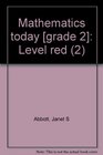 Mathematics today  Level red