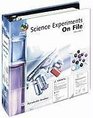 Science Experiments On File Vol 1