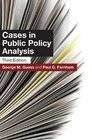 Cases in Public Policy Analysis