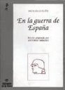 En la guerra de Espana Cronicas y enunciados