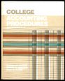 College Accounting Procedures Ch 111 A Competency Based Approach
