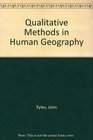 Qualitative Methods in Human Geography