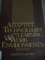 Adaptive Technologies for Learning  Work Environments