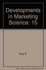 Developments in Marketing Science