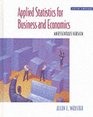 Applied Statistics for Business and Economics An Essentials Version