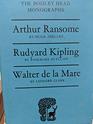 Arthur Ransome Rudyard Kipling and Walter De La Mare