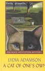 A Cat of One's Own: An Alice Nestleton Mystery (Thorndike Large Print Mystery Series)