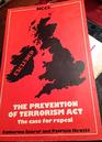 The Prevention of terrorism act The case for repeal