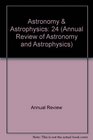 Annual Review of Astronomy and Astrophysics 1986