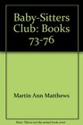 BabySitters Club Books 7376