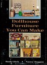 Dollhouse Furniture You Can Make