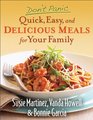 Don't PanicQuick Easy and Delicious Meals for Your Family