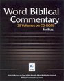 Word Biblical Commentary CDROM Mac Edition