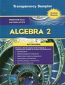Algebra 2 Transparency Sampler 2007 publication