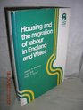 Housing and the Migration of Labour in England and Wales