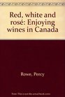 Red white and rose Enjoying wines in Canada