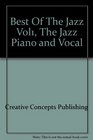 Best Of The Jazz Vol1 The Jazz Piano and Vocal