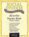 Houghton Mifflin Social Studies New York Practice Book Test Prep and Assessment Options with Answer Key Grade 2