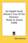 An EnglishSouth African's View Of The Situation Words In Season