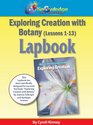 Exploring Creation With Botany Lapbook Package