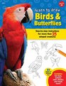 Learn to Draw Birds  Butterflies Stepbystep instructions for more than 25 winged creatures