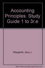 Accounting Principles Study Guide 1 to 3re