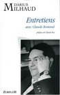 Entretiens avec Claude Rostand