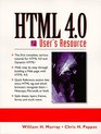 Html 40 User's Resource User's Resource