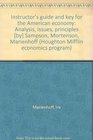 Instructor's guide and key for the American economy Analysis issues principles  Sampson Mortenson Marienhoff